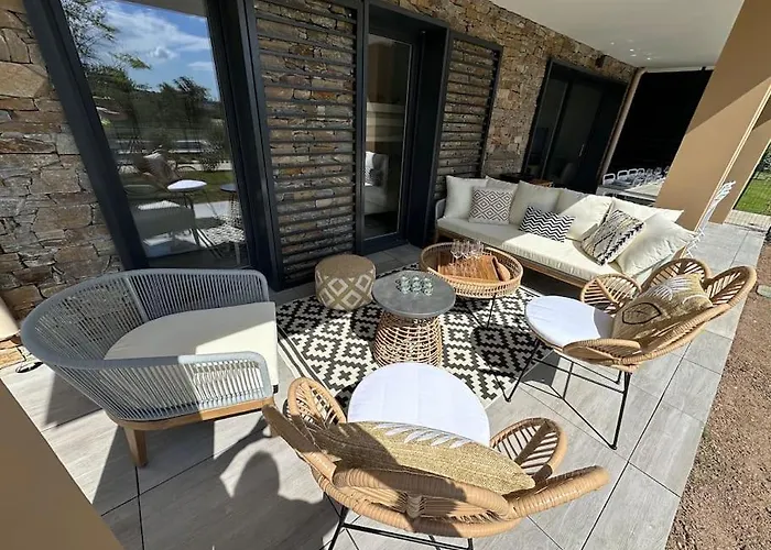 公寓 Magnifique T4 Neuf De 90m2 Avec Jardin Et Piscine Au Coeur De Maxime 圣马克西姆